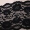Black Wide Stretch Lace Trim 6.5" Floral Elastic for Lingerie, Bras & DIY Sewin